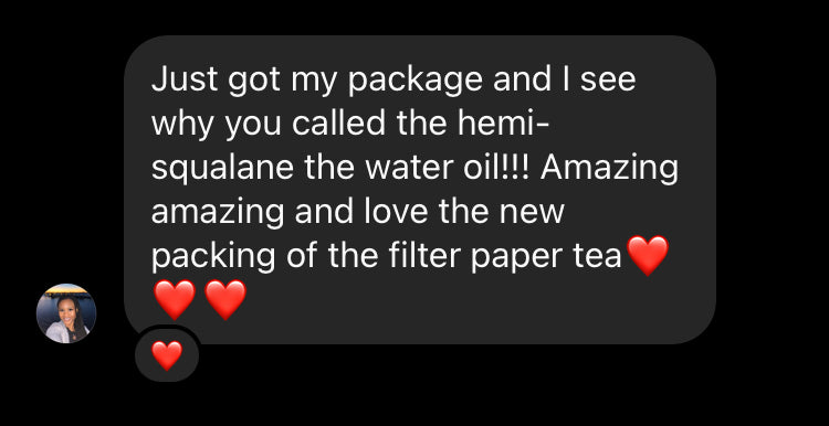 Hemisqualane - Ultra Lightweight Hair, Skin & Facial Oil