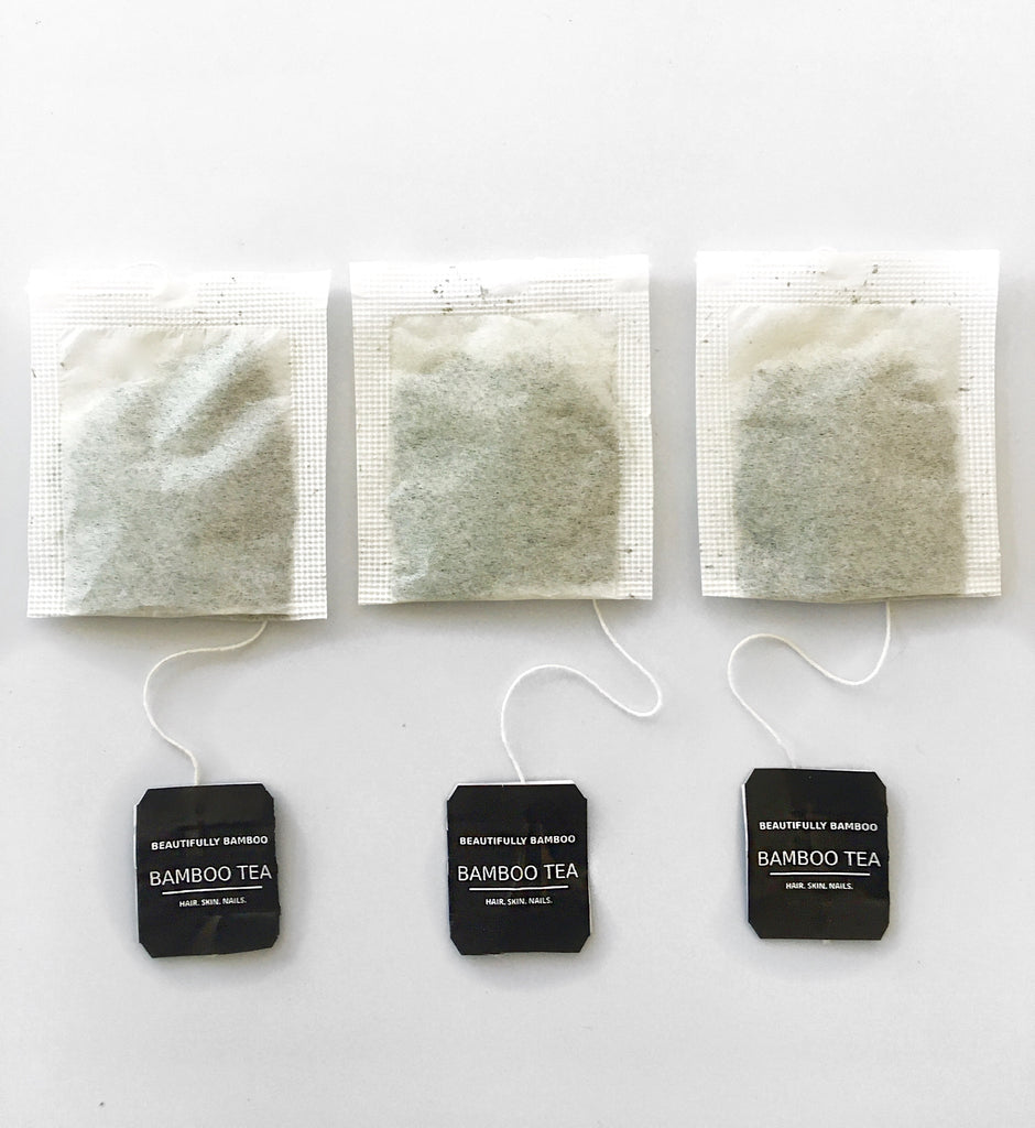 Beautifully Bamboo Tea Filter Paper Tea Bags- 30 Count