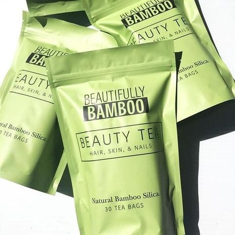 Beautifully Bamboo Tea Filter Paper Tea Bags- 30 Count