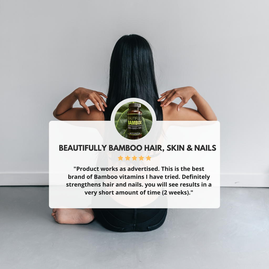 Beautifully Bamboo Ultra Vitamin Complete Formula Hair Skin and Nails formula