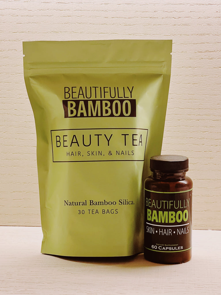 Bamboo Tea + Supplement Beauty Bundle