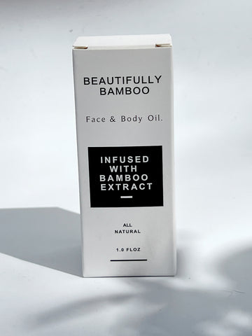 Bamboo Silica Extract Infused Facial Oil