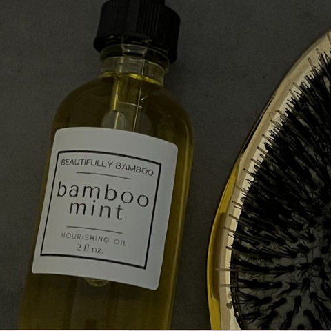 Bamboo Silica Extract Infused Facial Oil