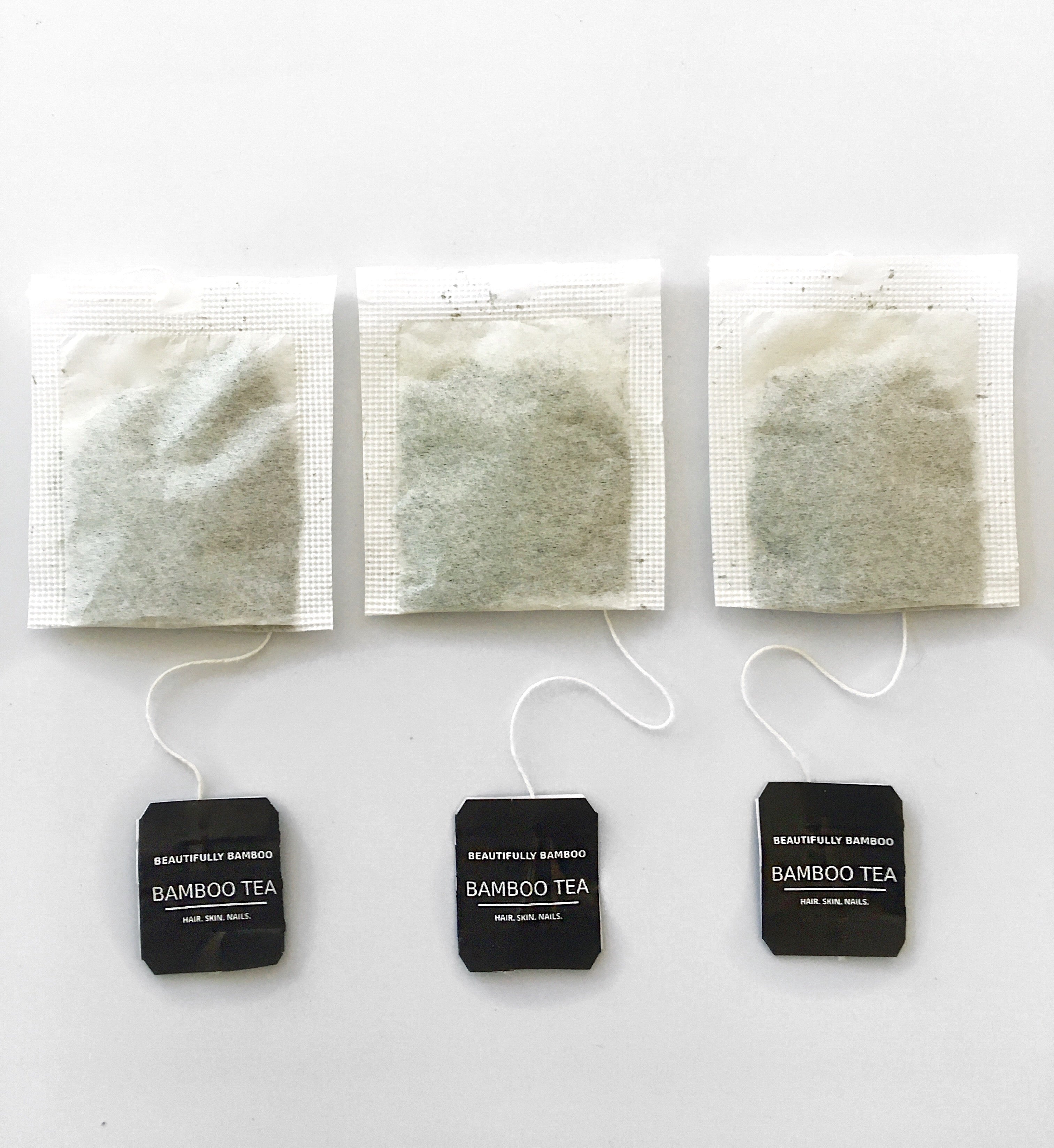 Beautifully Bamboo Tea Filter Paper Tea Bags 30 Count