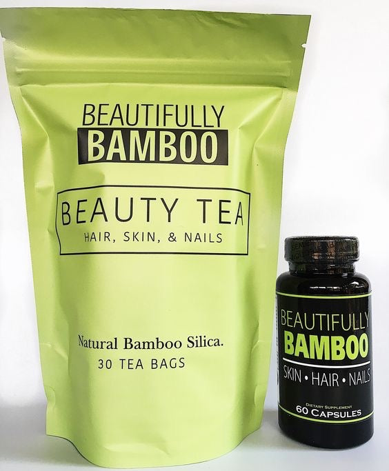 bamboo tea and silica supplements