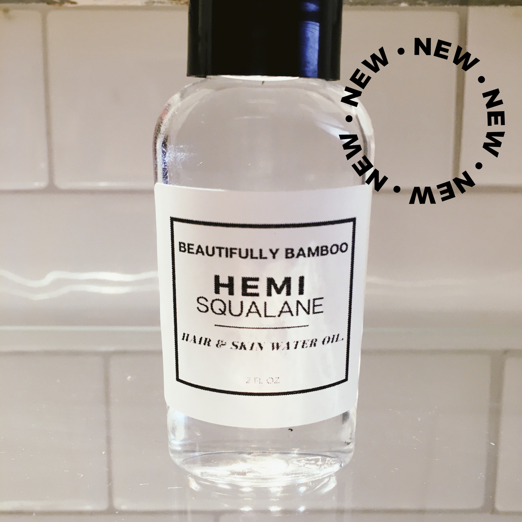 Hemisqualane - Ultra Lightweight Hair & Skin Oil For Hair & Skin