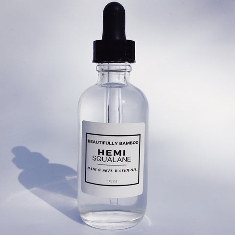 Hemisqualane - Ultra Lightweight Hair & Skin Oil For Hair & Skin