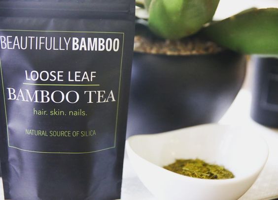 loose leaf organic bamboo tea